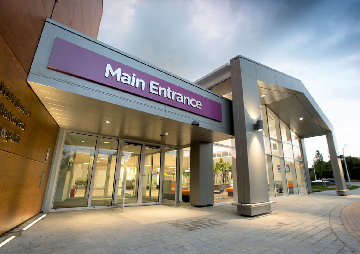 Form and function in harmony for hospital’s new wayfinding signage